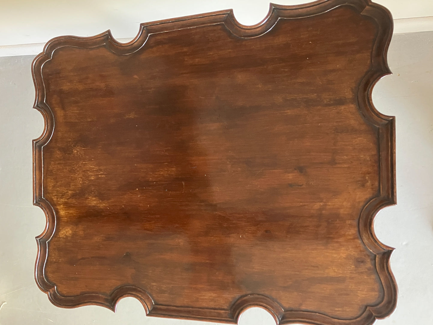 A George III Mahogany Tilt Top Table