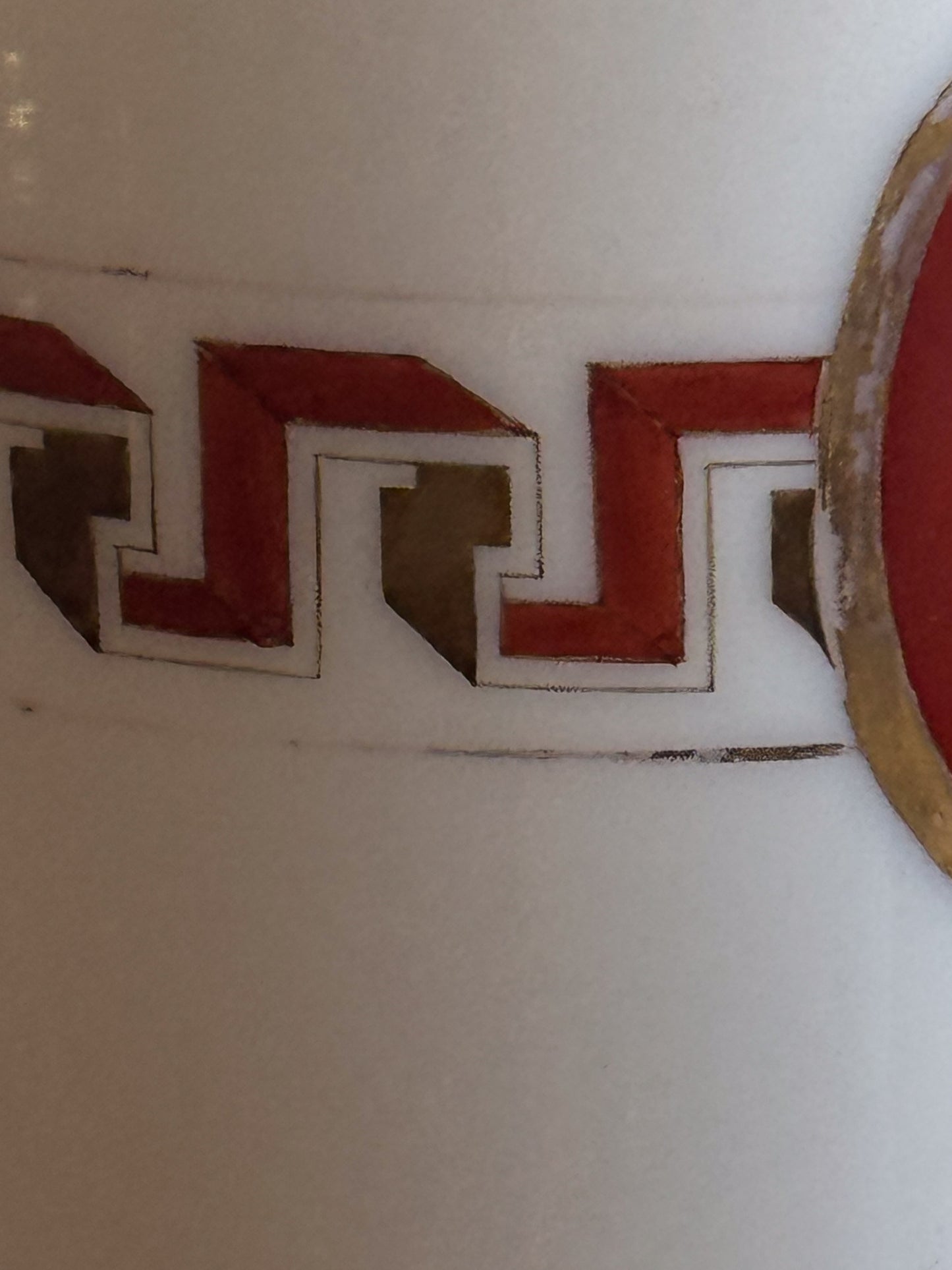 A Late 19th Century Neo Classical Opaline Glass Lamp