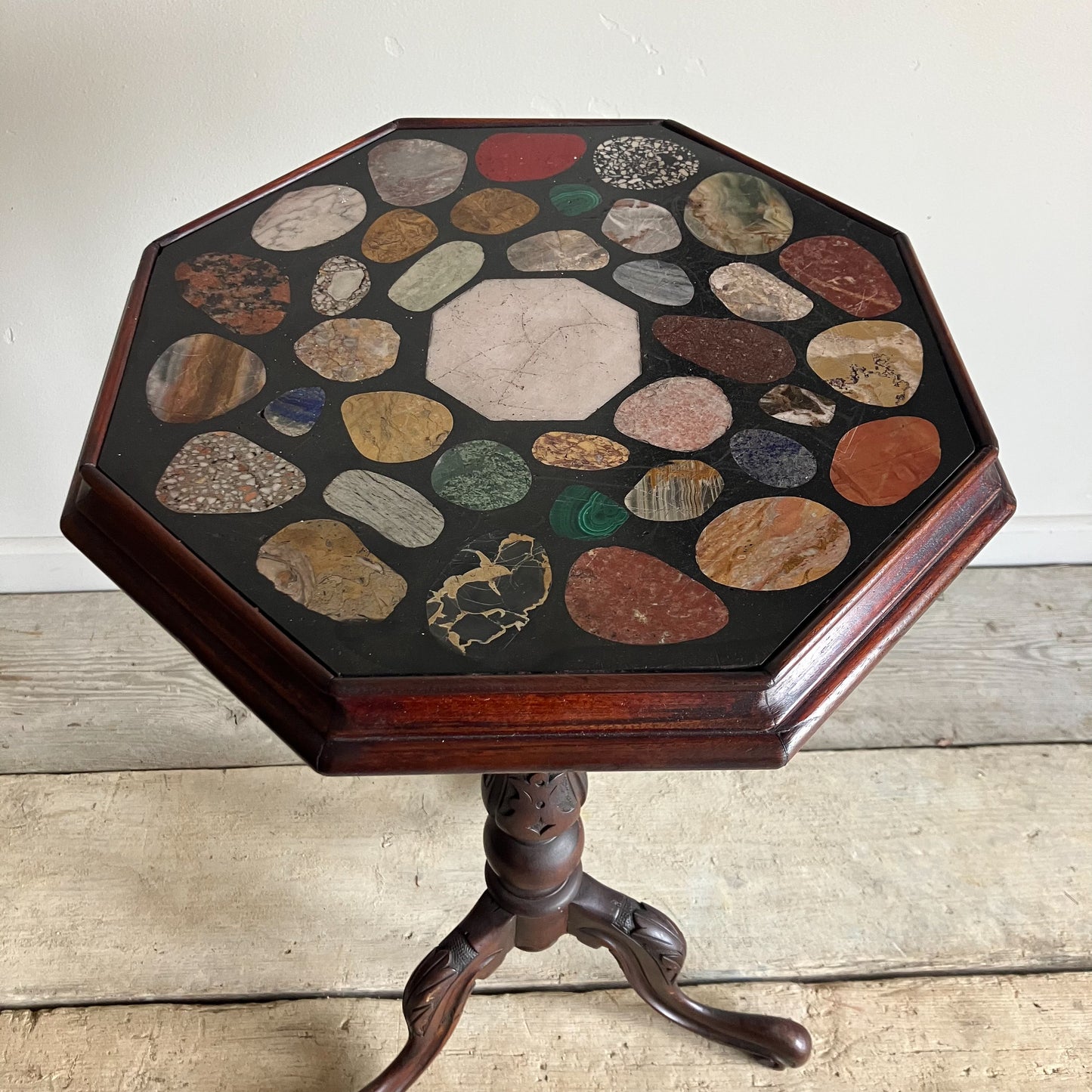 A Mid 19th Century Italian Specimen Marble Top Table