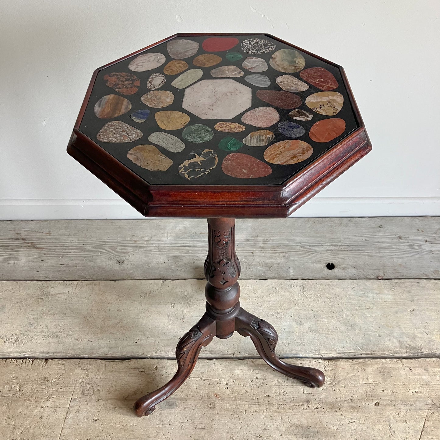 A Mid 19th Century Italian Specimen Marble Top Table