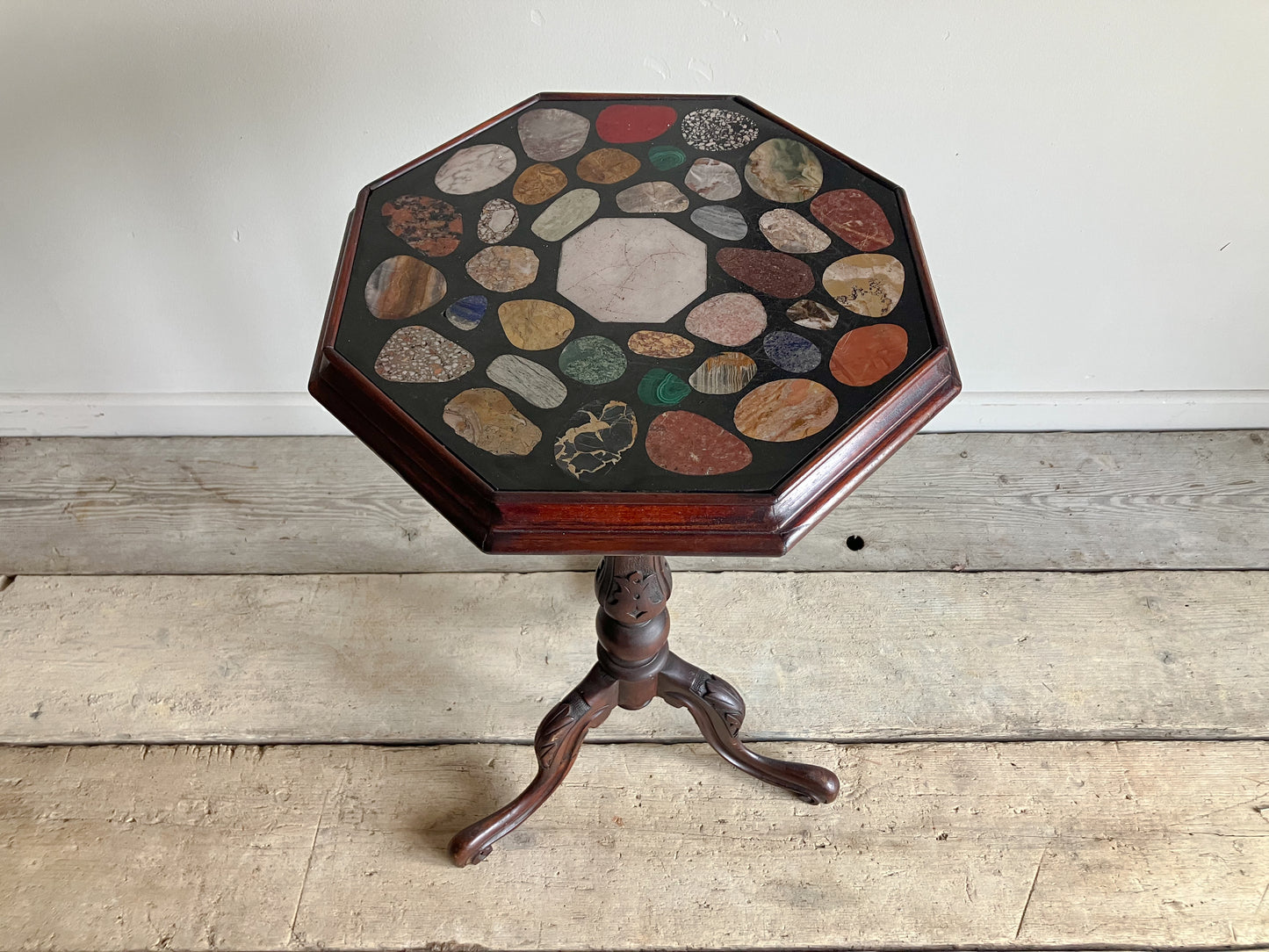 A Mid 19th Century Italian Specimen Marble Top Table