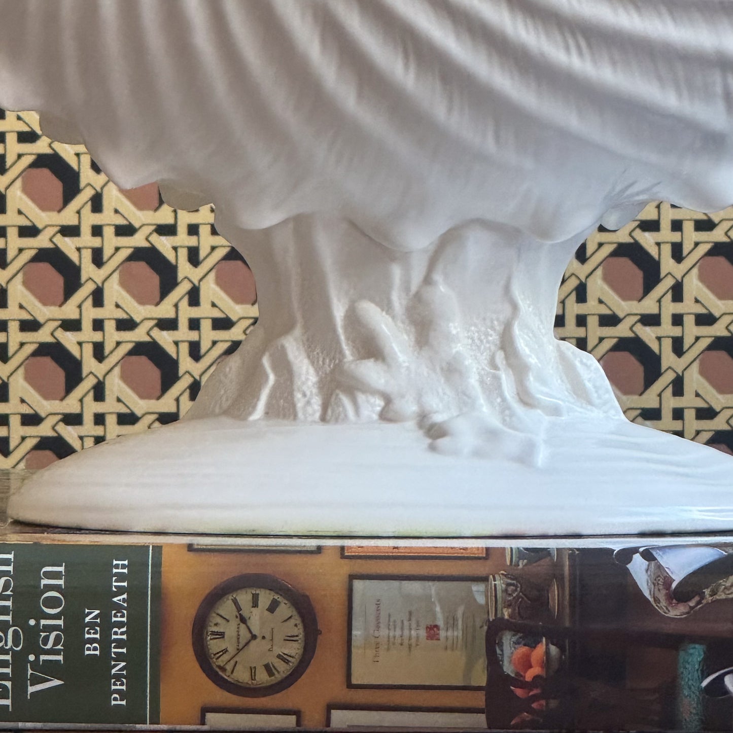 A Wedgwood Nautilus White Shell Vase