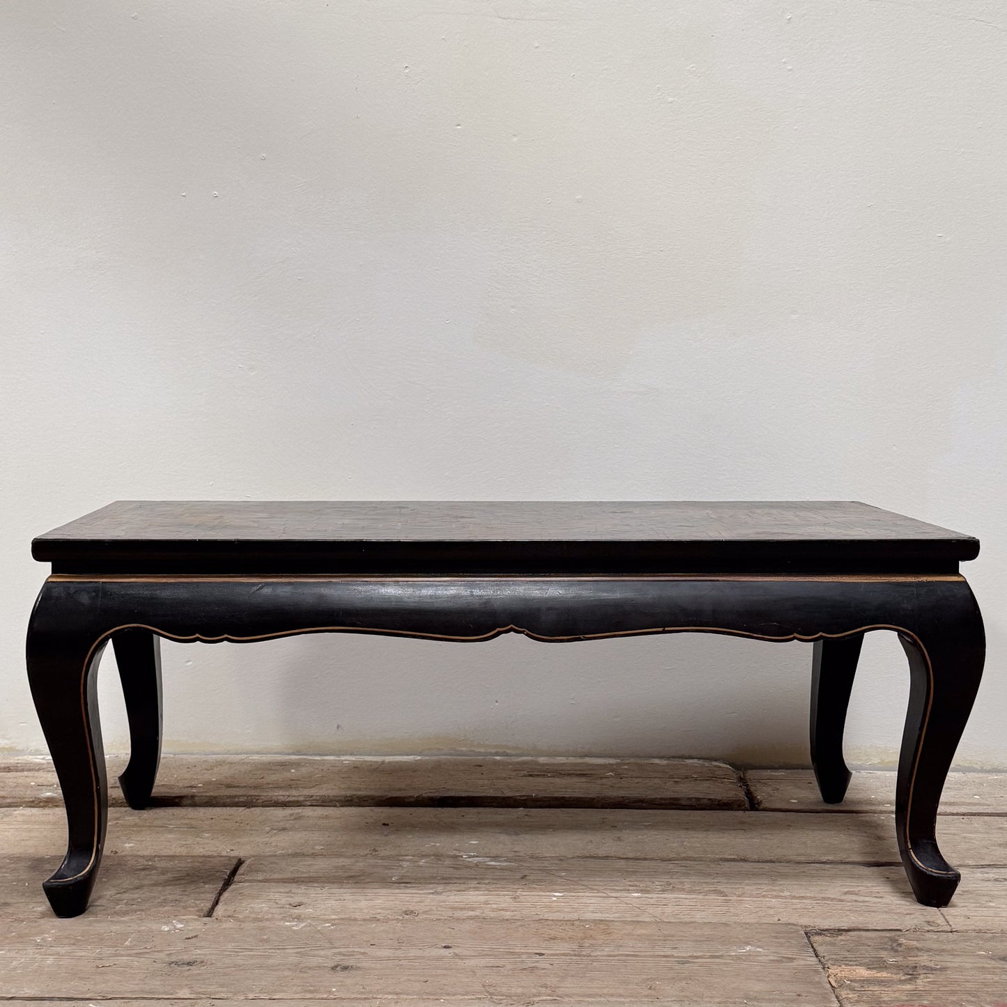 An Early 19th Century Lacquered Chinoiserie Coffee Table
