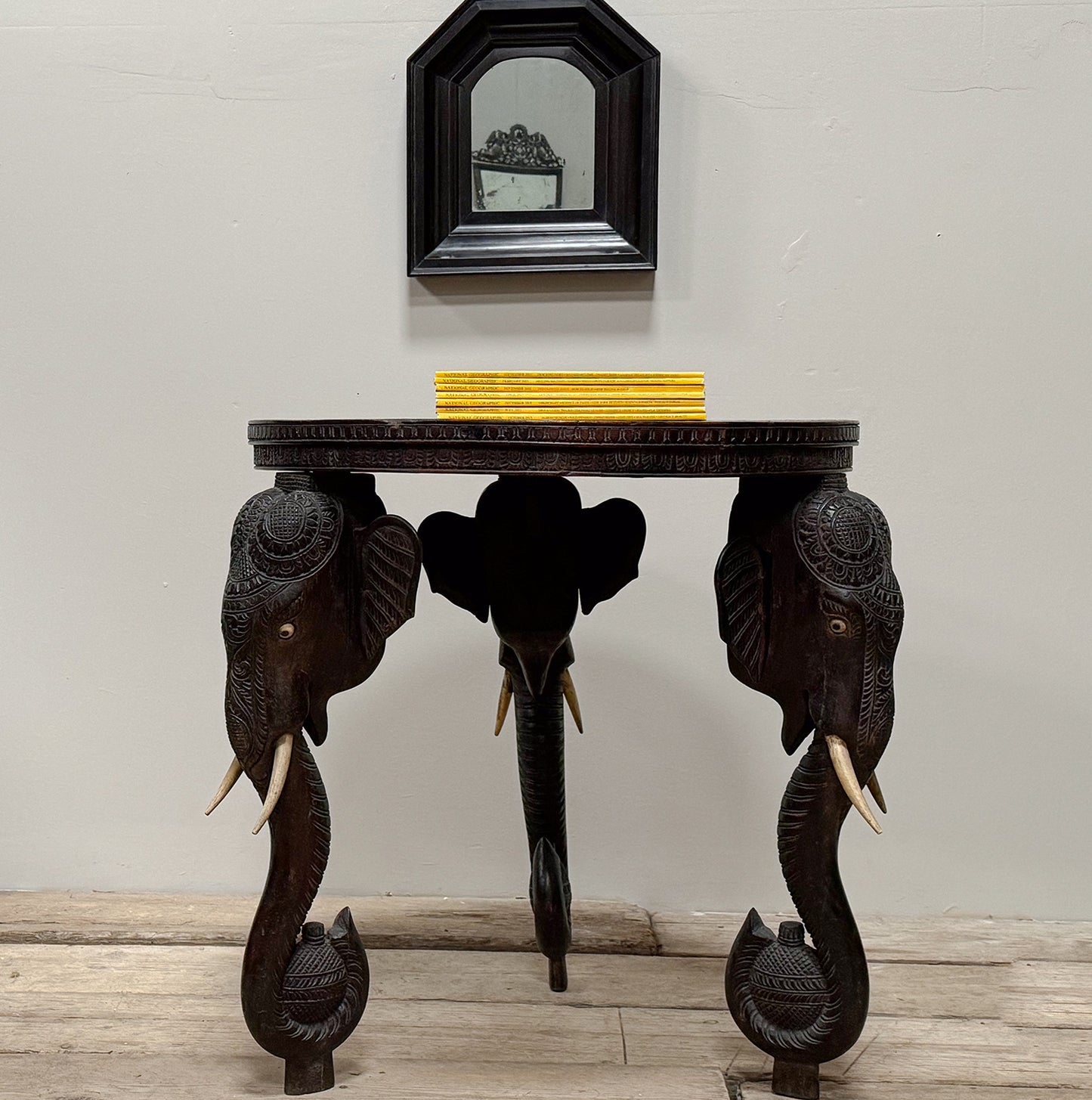 An Early 20th Century Indian Elephant Table