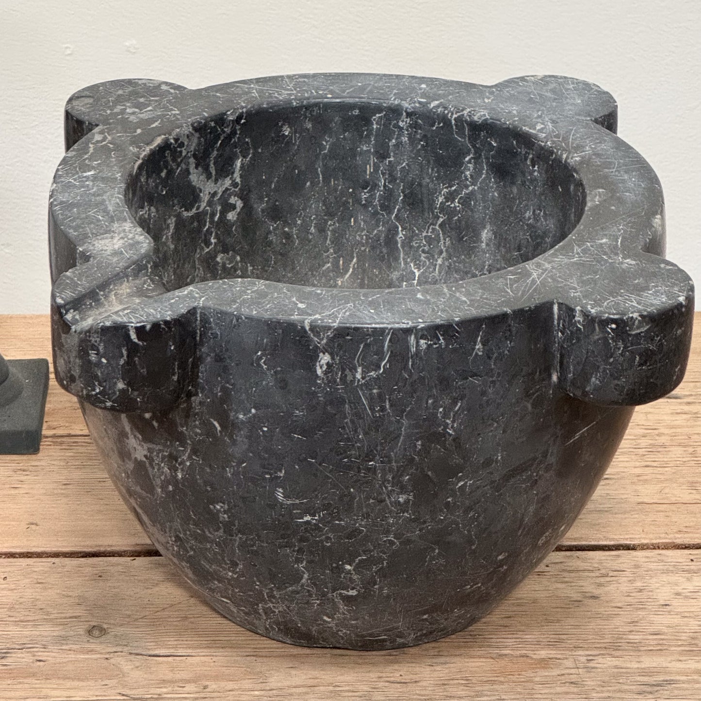An Early 19th Century Black Marble Mortar