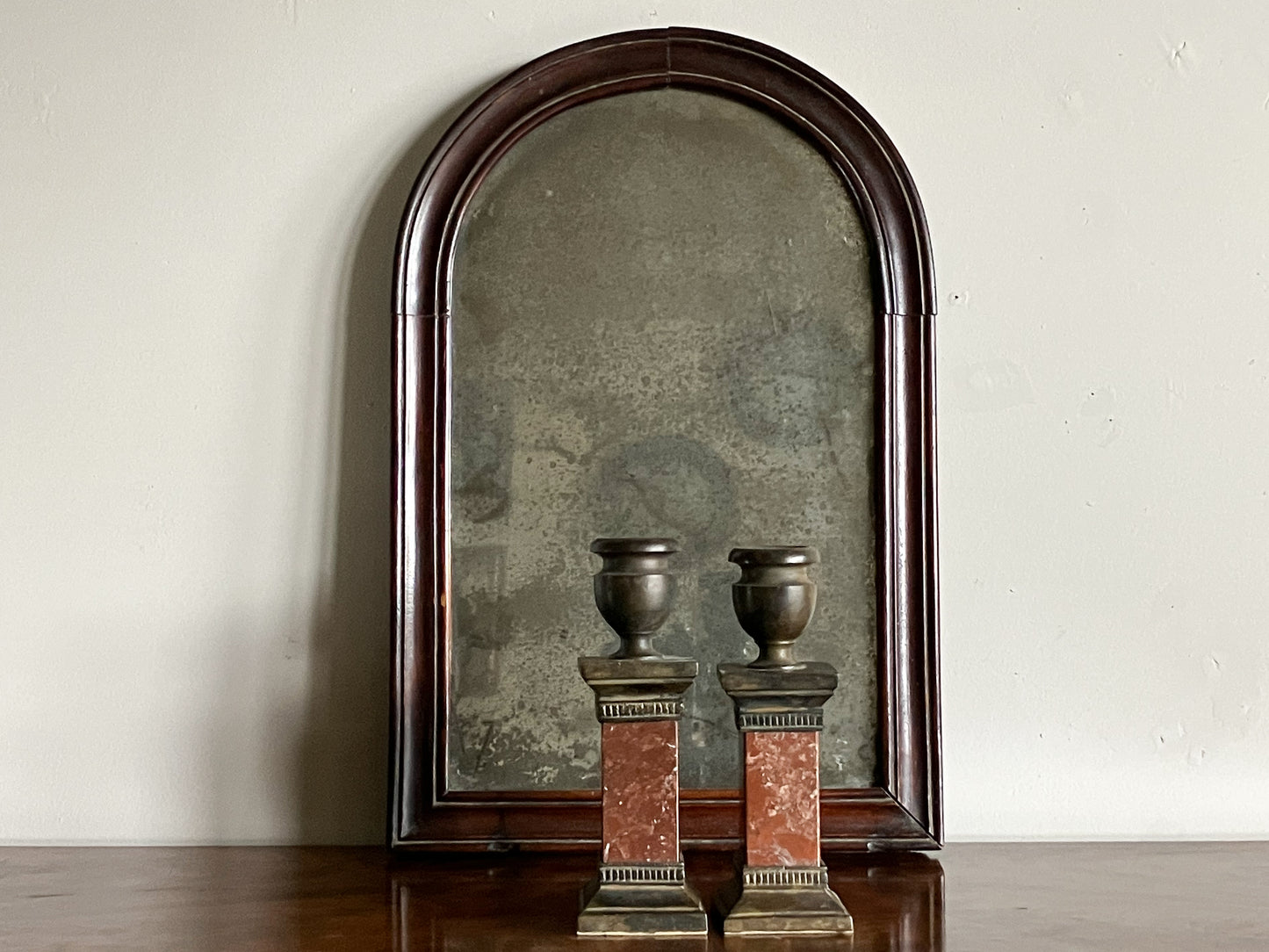 A Pair of Early 19th Century Italian Candlesticks