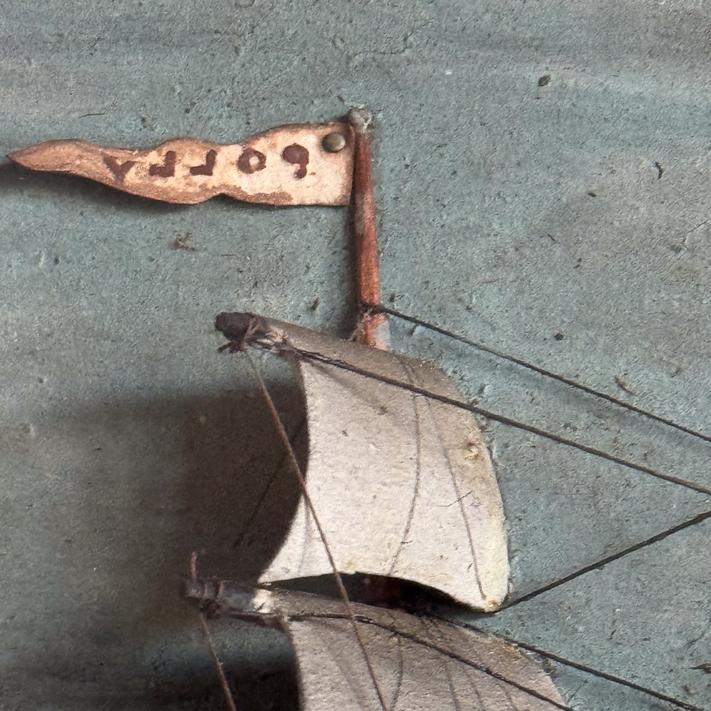 A Mid 19th Century Ship Diorama