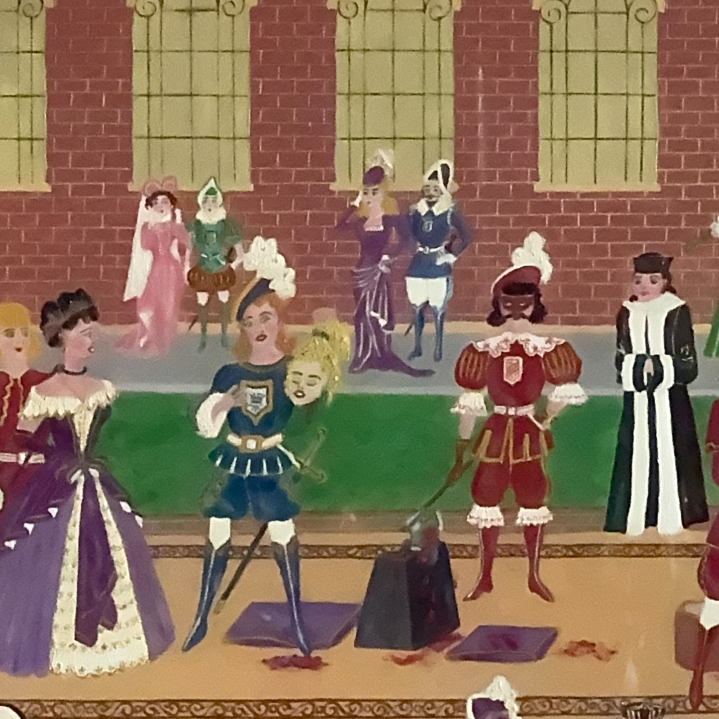 The Execution of Queen Catherine of Howard by Guyon (Louis, Fl. 1951-1963), 1953.