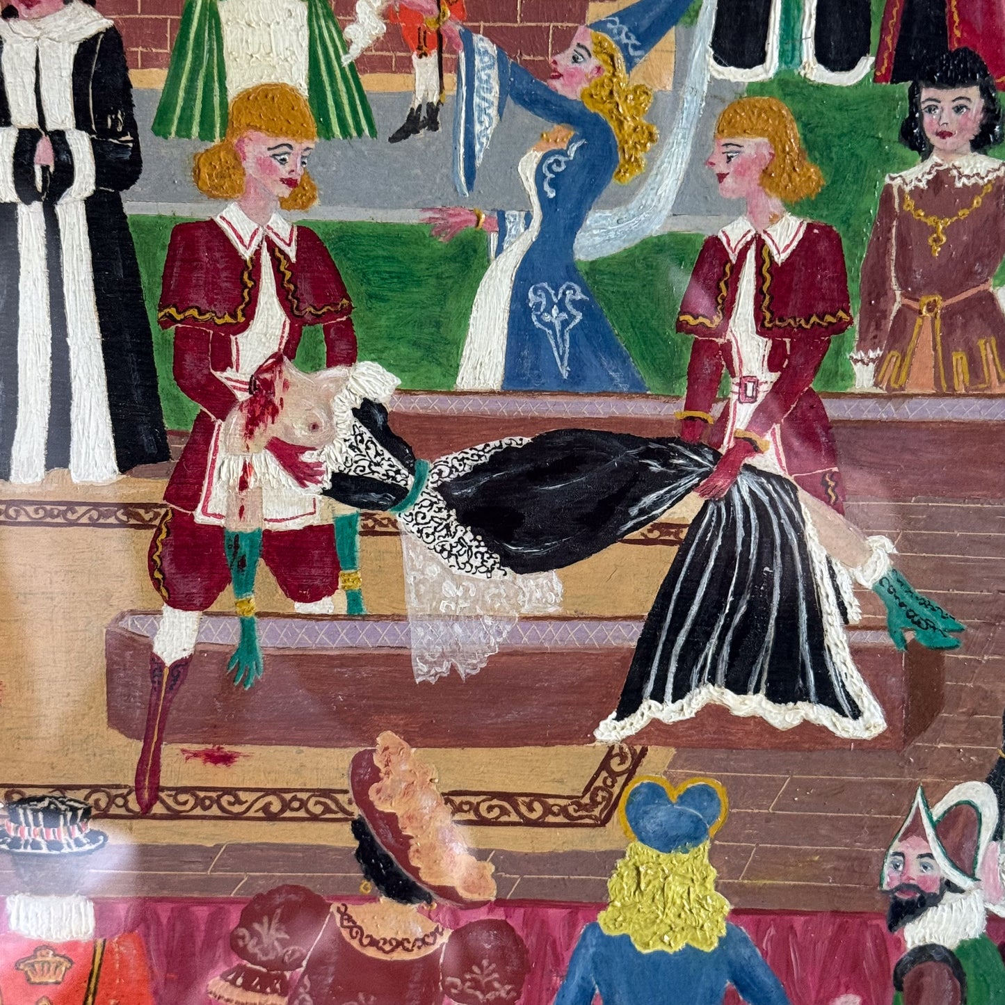 The Execution of Queen Catherine of Howard by Guyon (Louis, Fl. 1951-1963), 1953.