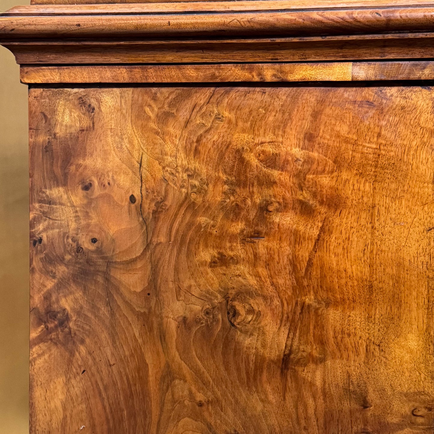 A Mid 19th Century Walnut Pedestal Cupboard