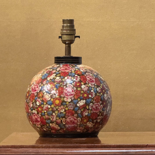 A Kashmiri Globe Lamp