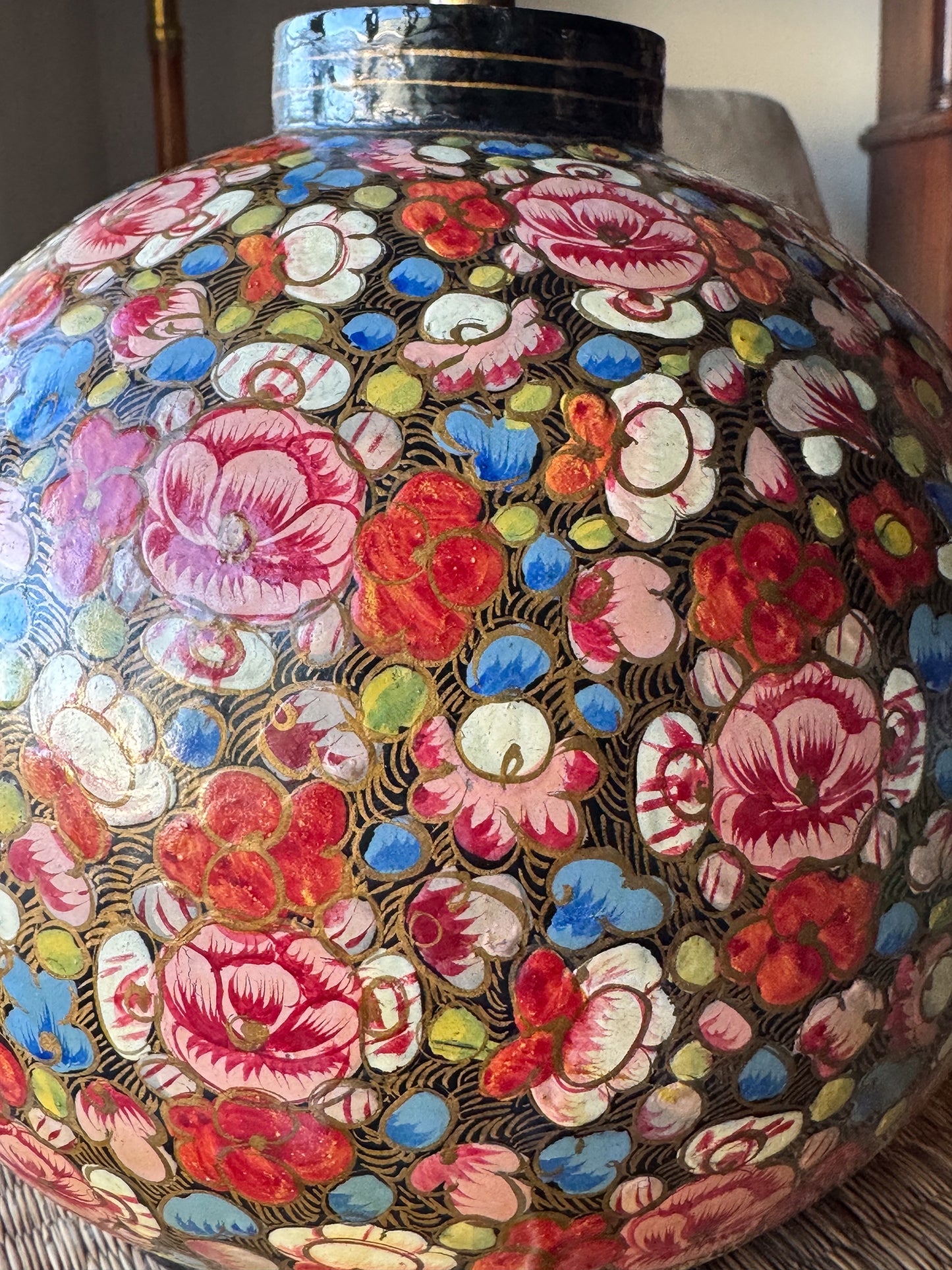 A Kashmiri Globe Lamp