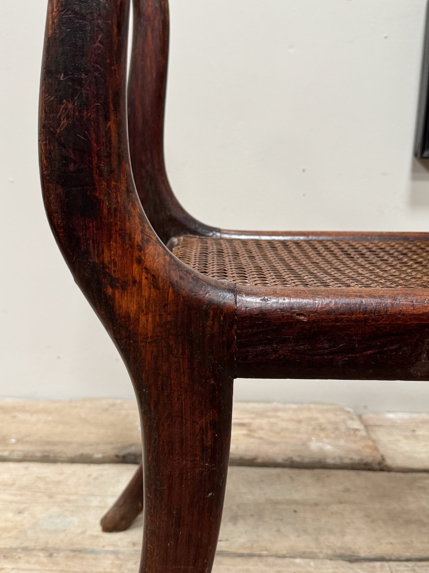 A Regency Mahogany Window Seat