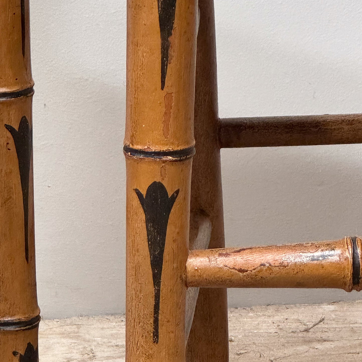 A Pair of Regency Painted Side Chairs