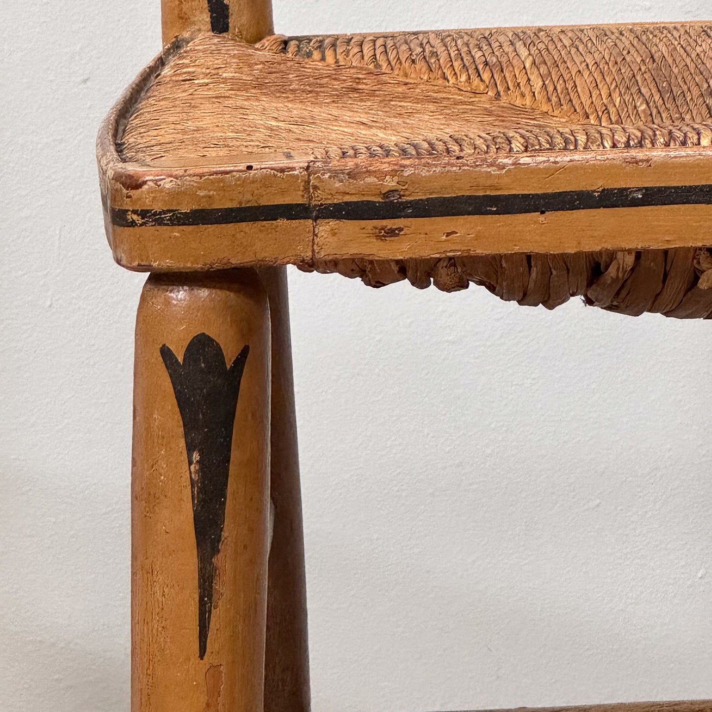 A Pair of Regency Painted Side Chairs