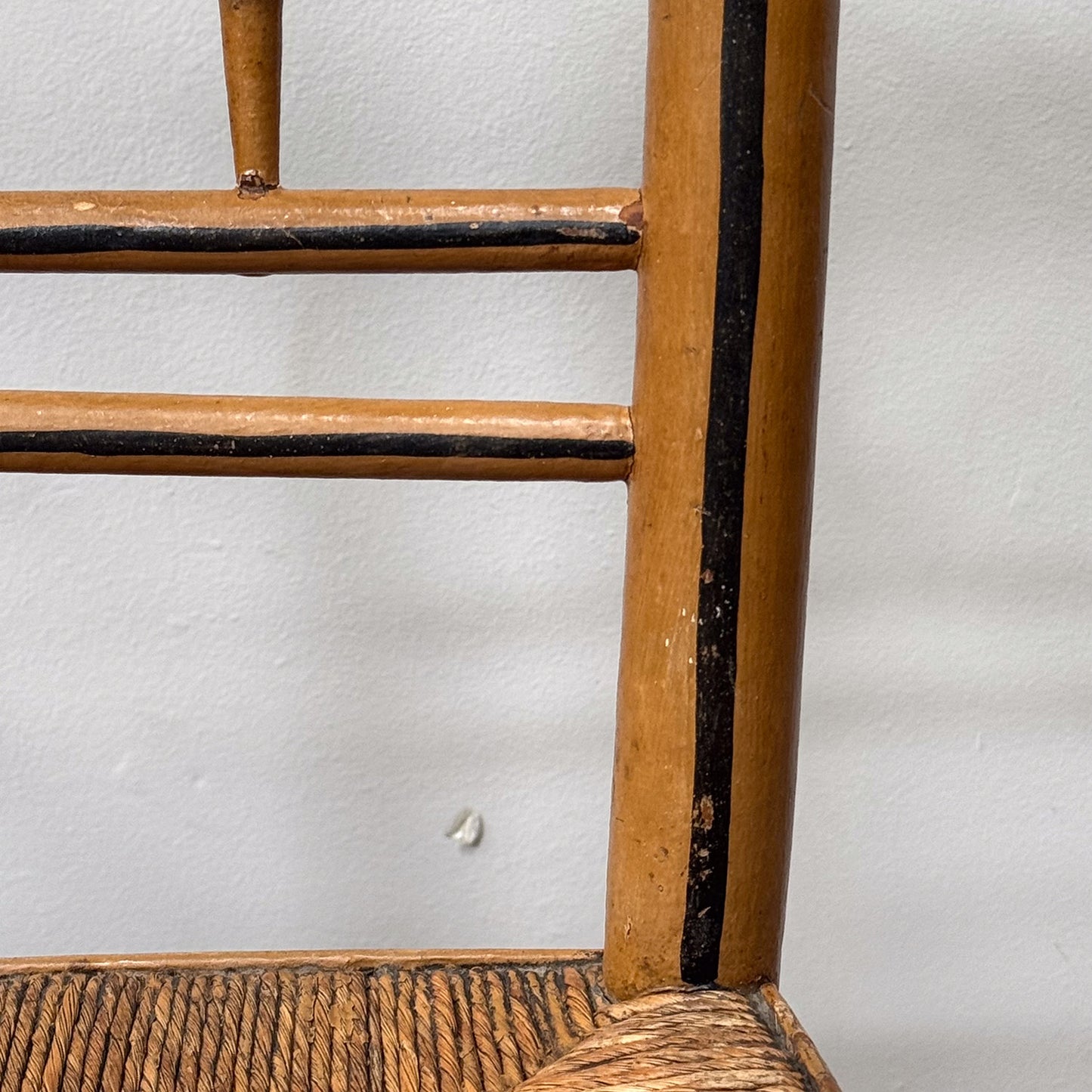 A Pair of Regency Painted Side Chairs