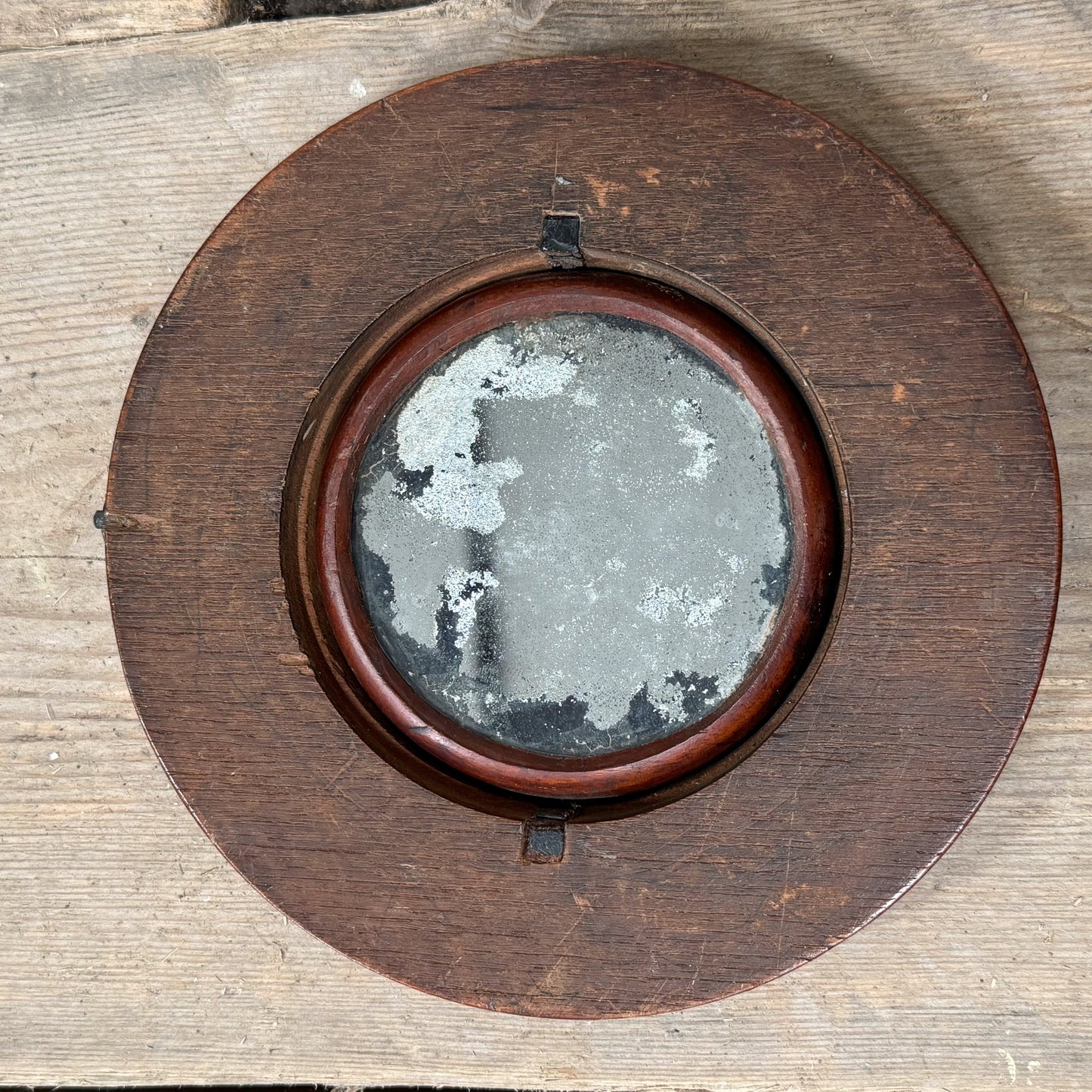 A Rare 19th Century Sorcerer Mirror on Gimbal