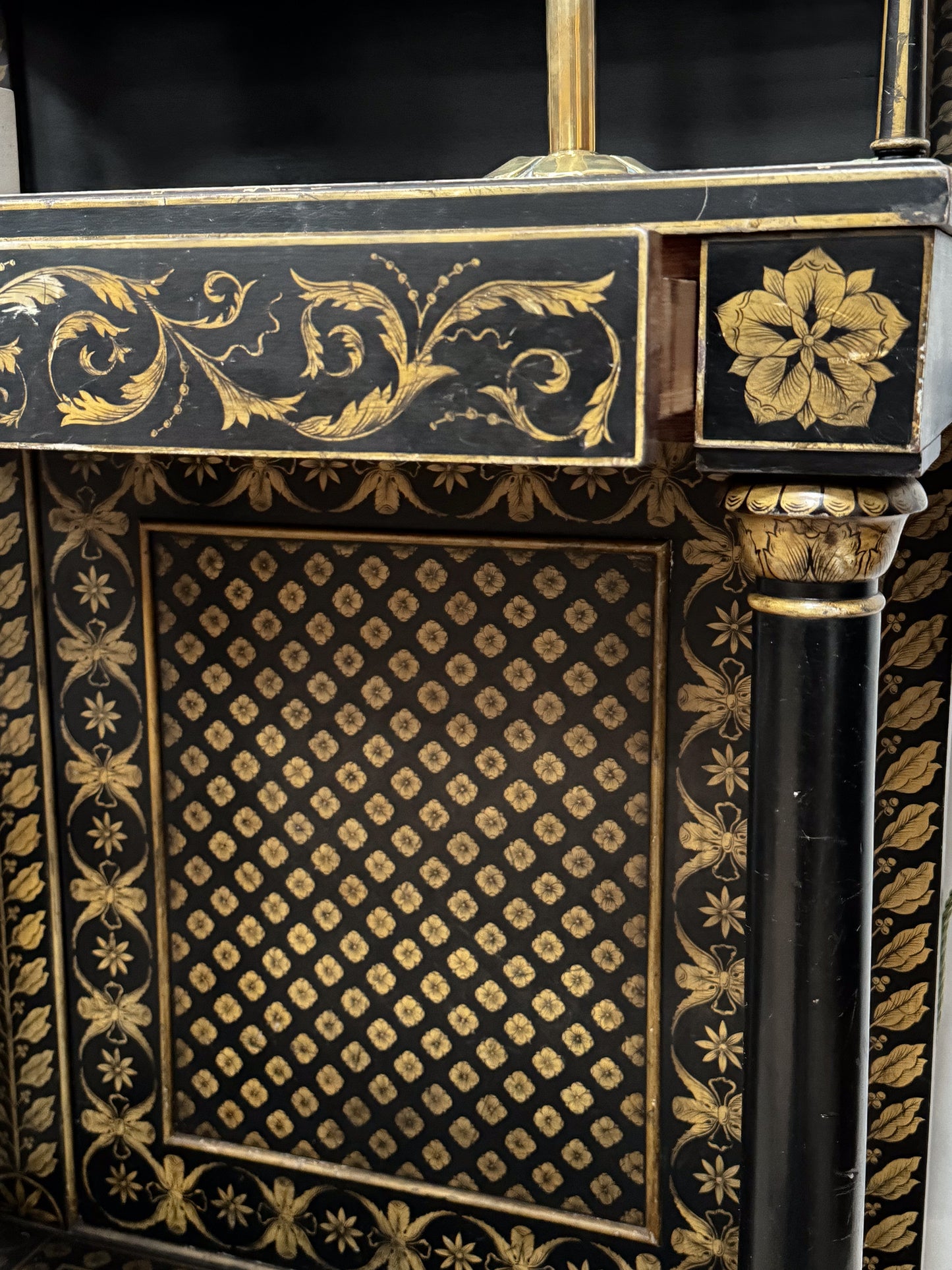 A Regency Painted Console