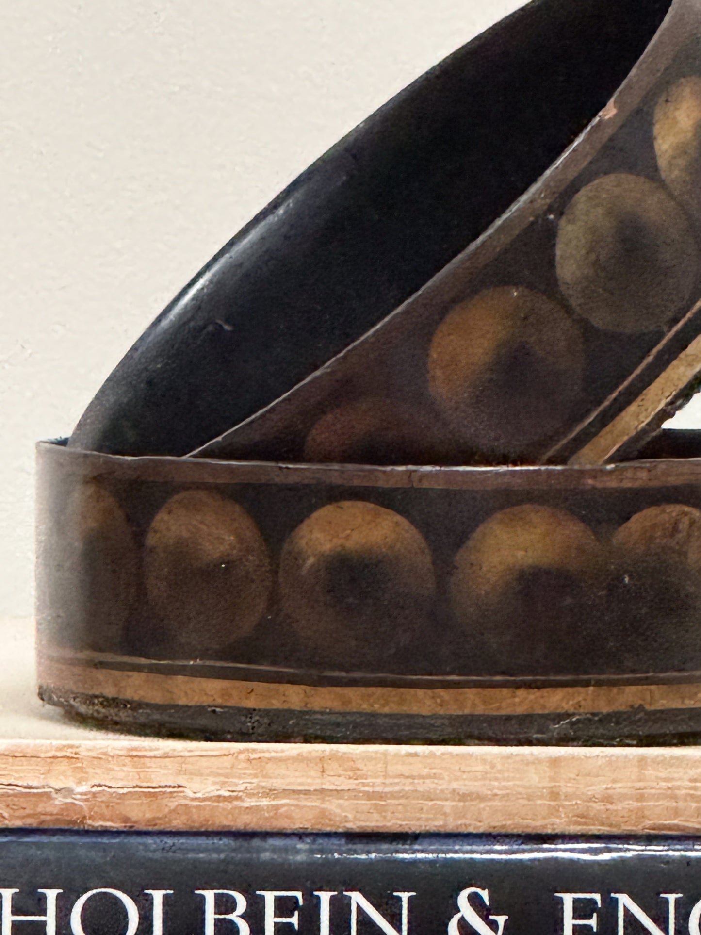 A Pair of Regency Lacquer Wine Coasters