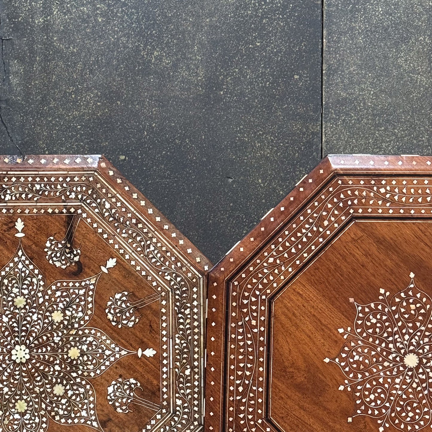 A Pair of 19th Century Hoshiarpur Inlaid Tables