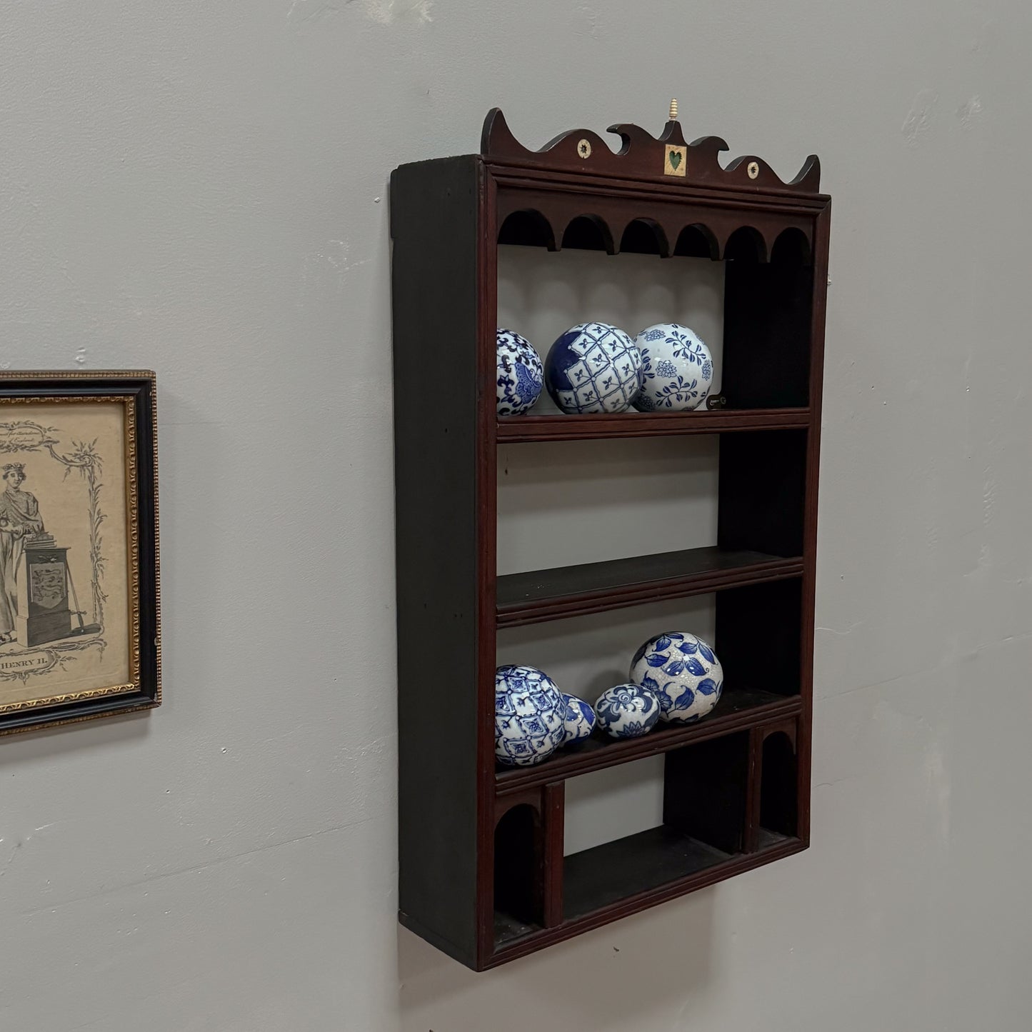 A Set of 19th Century Welsh Hanging Shelves