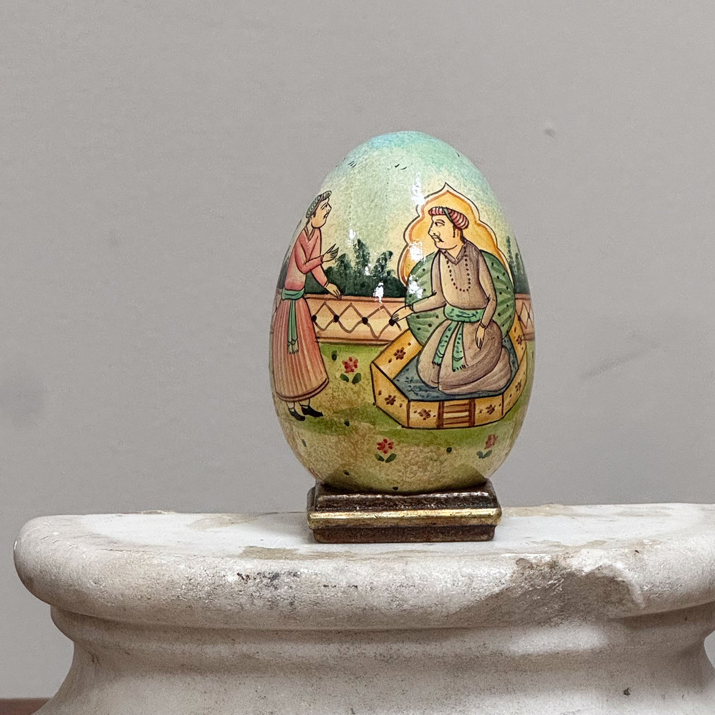 Hand Painted Indian Eggs by the 1/2 Dozen