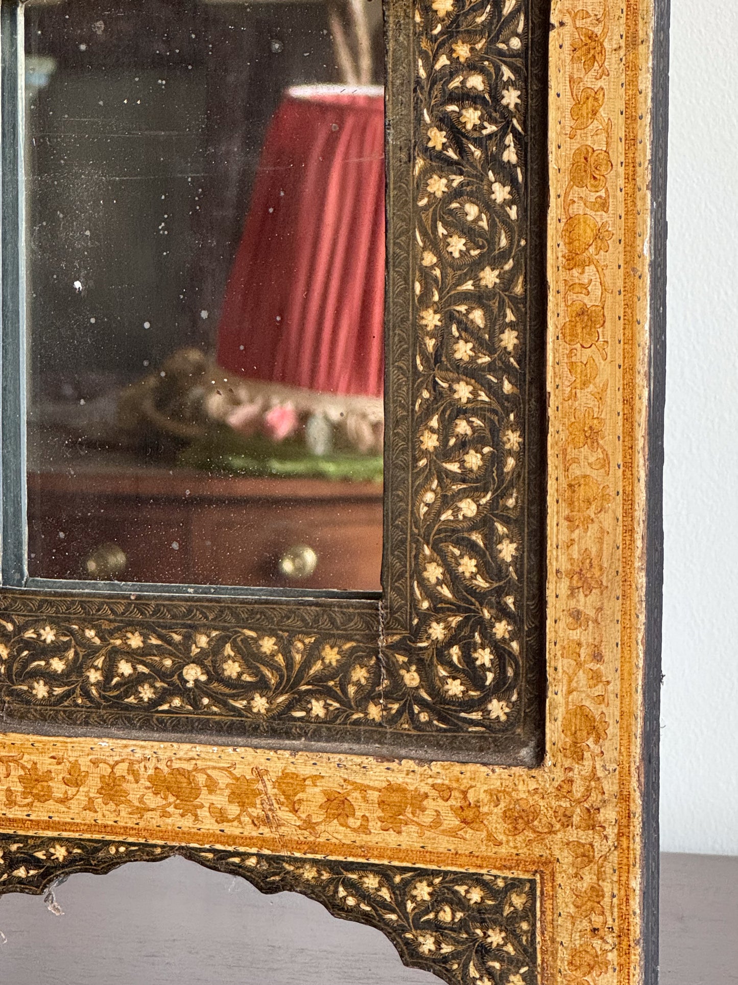 A Late 19th Century Kashmiri Folding Mirror