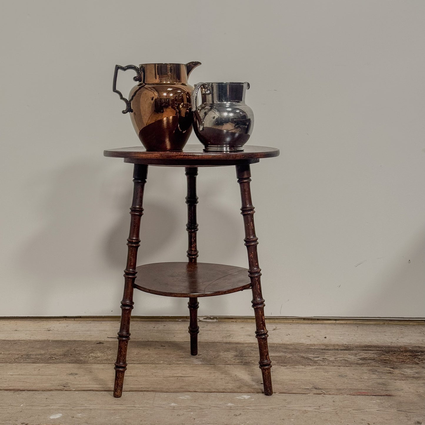 A 19th Century Elm Tiered Table