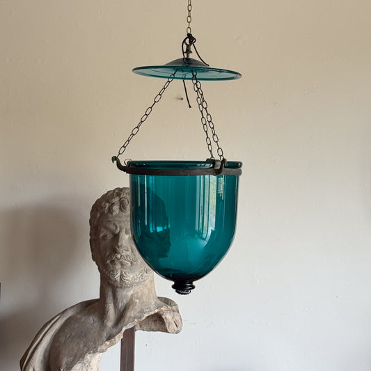A 19th Century Glass Hundi Lantern