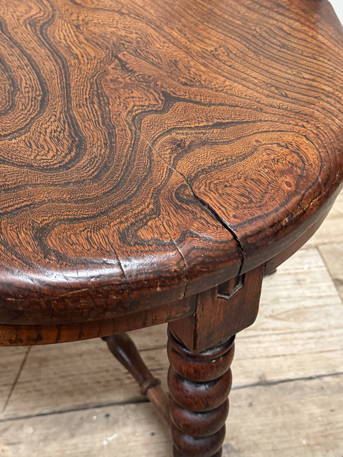 A Set of Four 19th Century Bow Back Bobbin Chairs