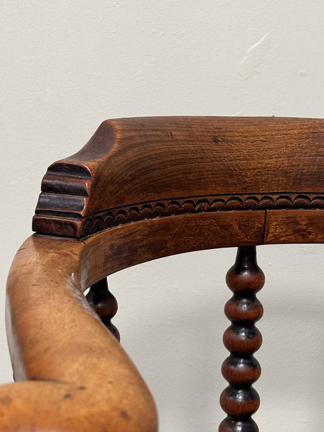 A Set of Four 19th Century Bow Back Bobbin Chairs