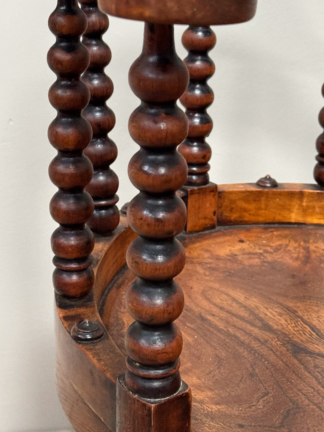 A Set of Four 19th Century Bow Back Bobbin Chairs