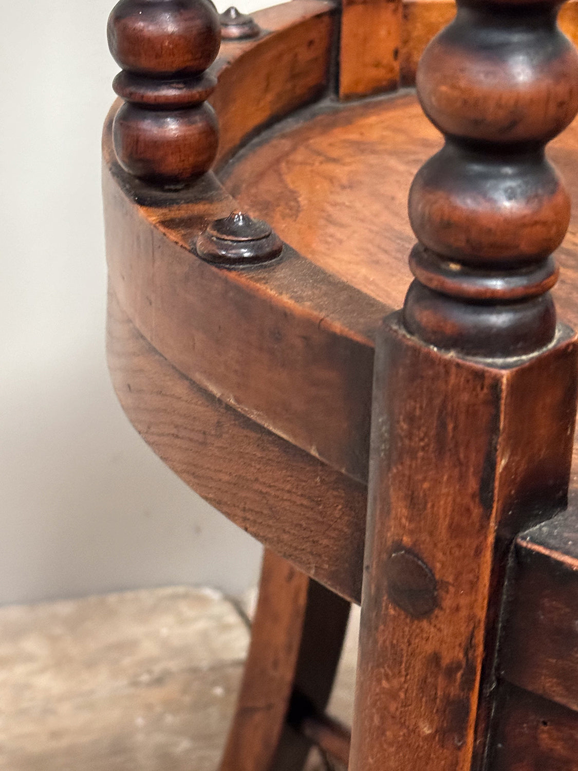 A Set of Four 19th Century Bow Back Bobbin Chairs