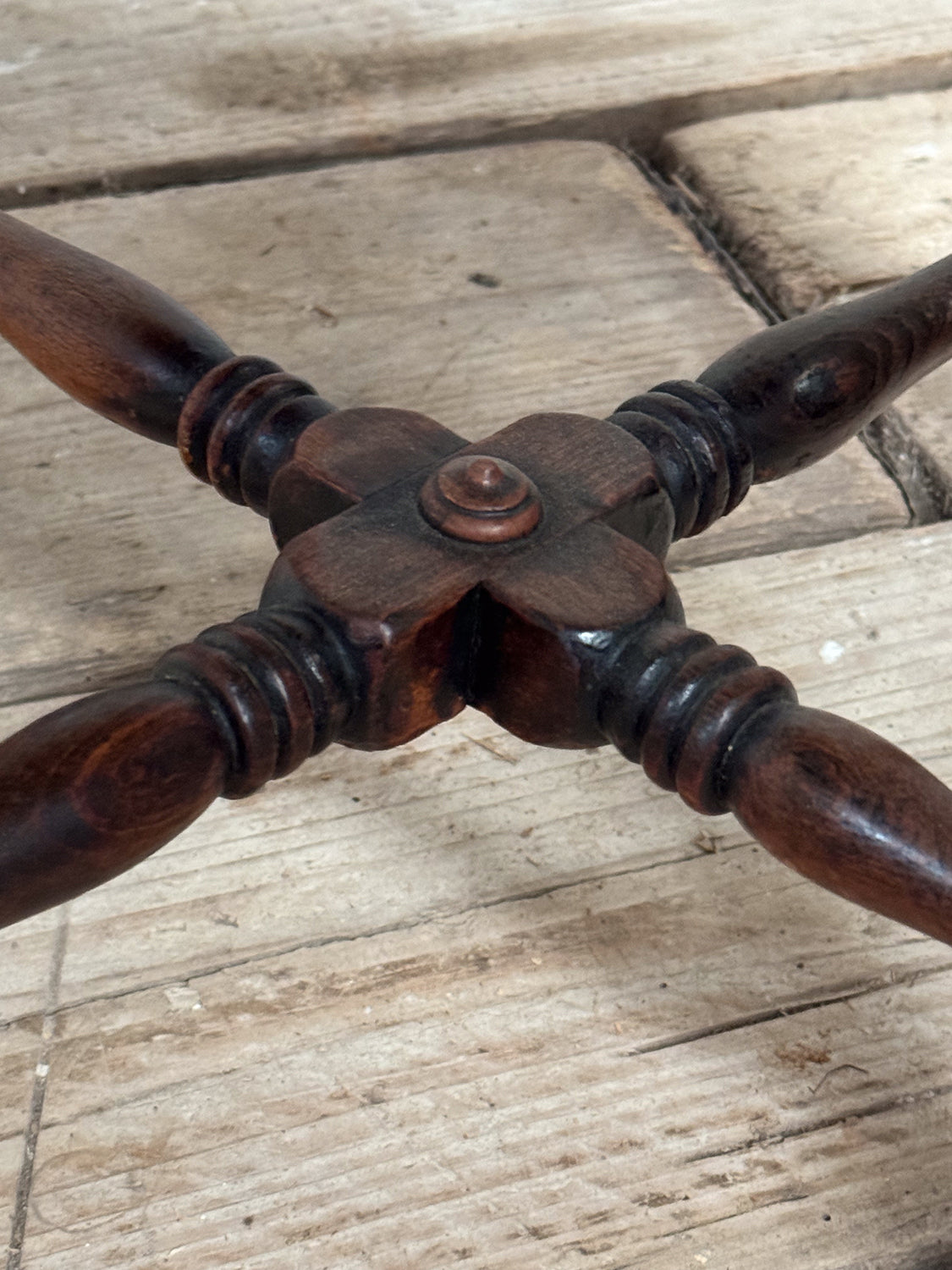 A Set of Four 19th Century Bow Back Bobbin Chairs