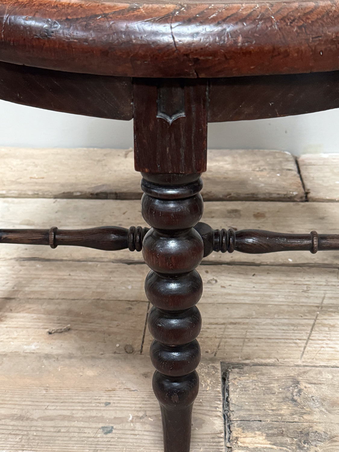 A Set of Four 19th Century Bow Back Bobbin Chairs