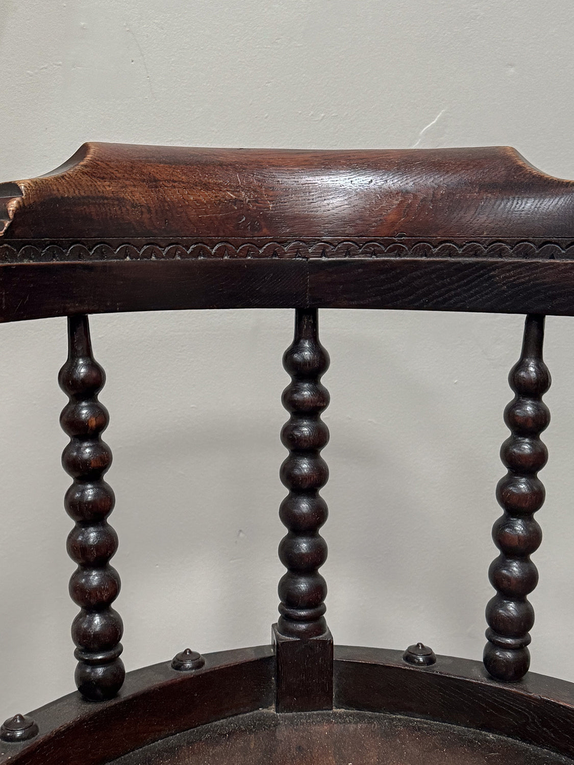 A Set of Four 19th Century Bow Back Bobbin Chairs