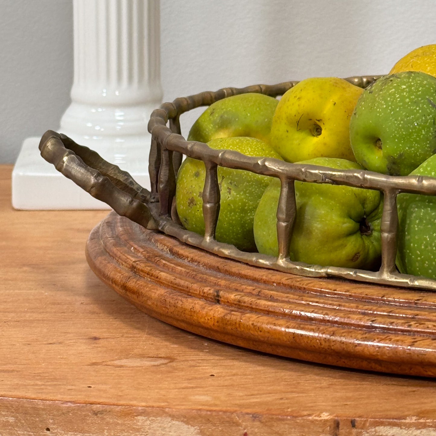 A Mid Century Oak Tray