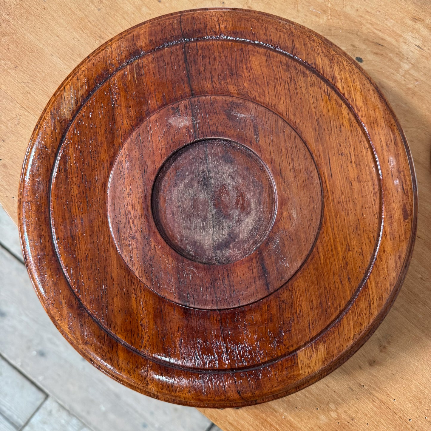 A Mid Century Oak Tray