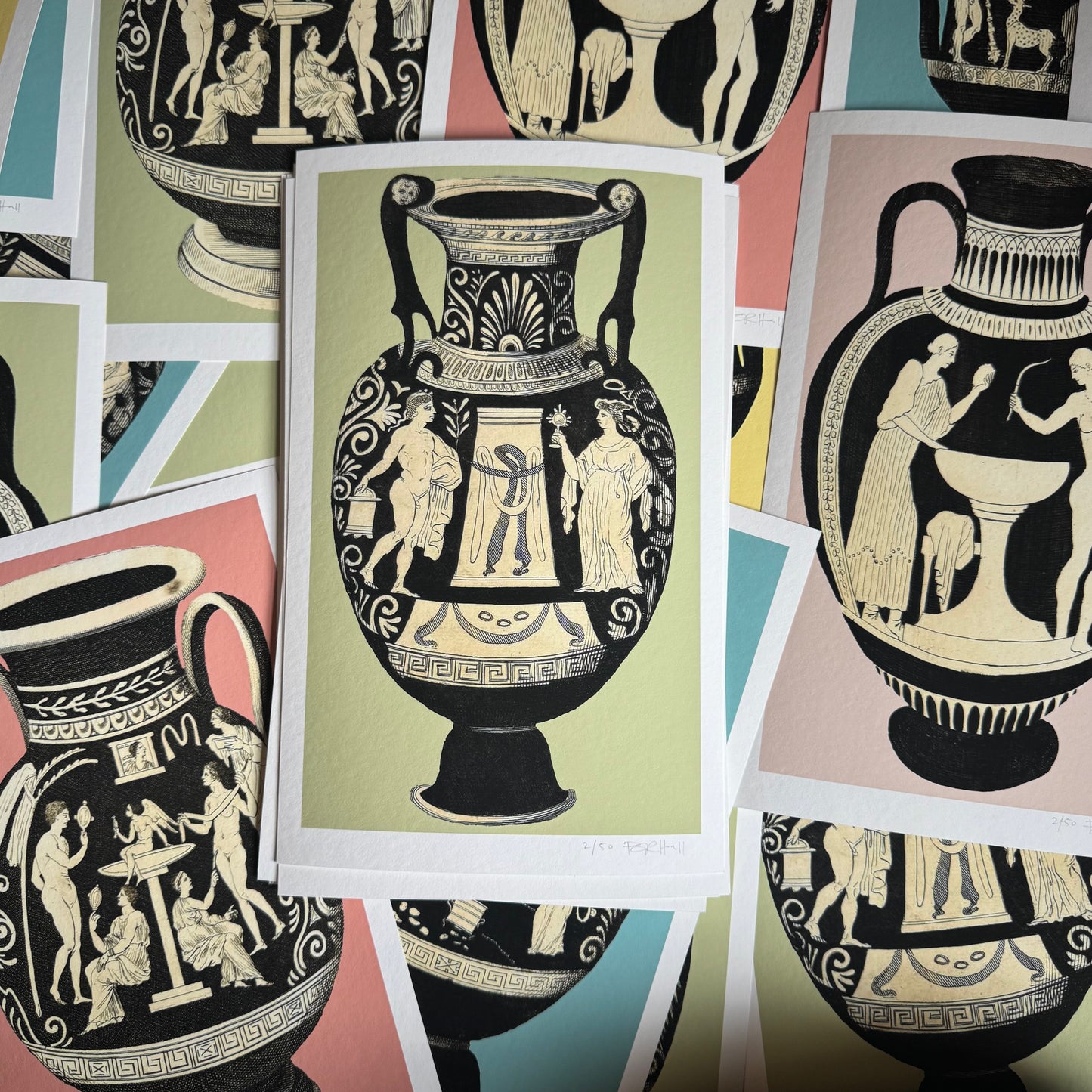 Greek Urn Print - Nectar IV