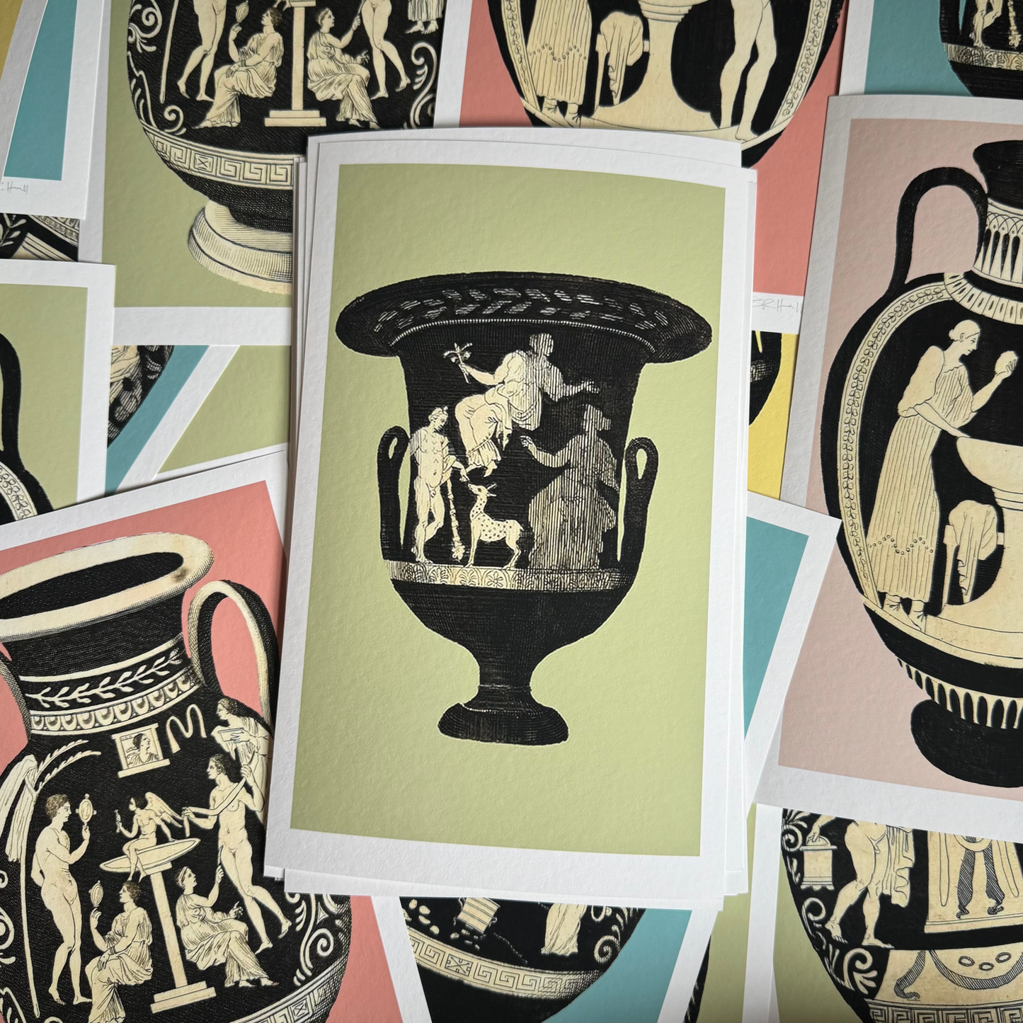 Greek Urn Print - Nectar I