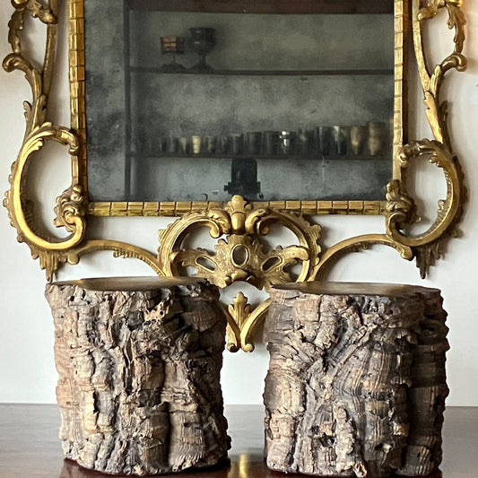 A Pair of Early 19th Century Cork Plinths