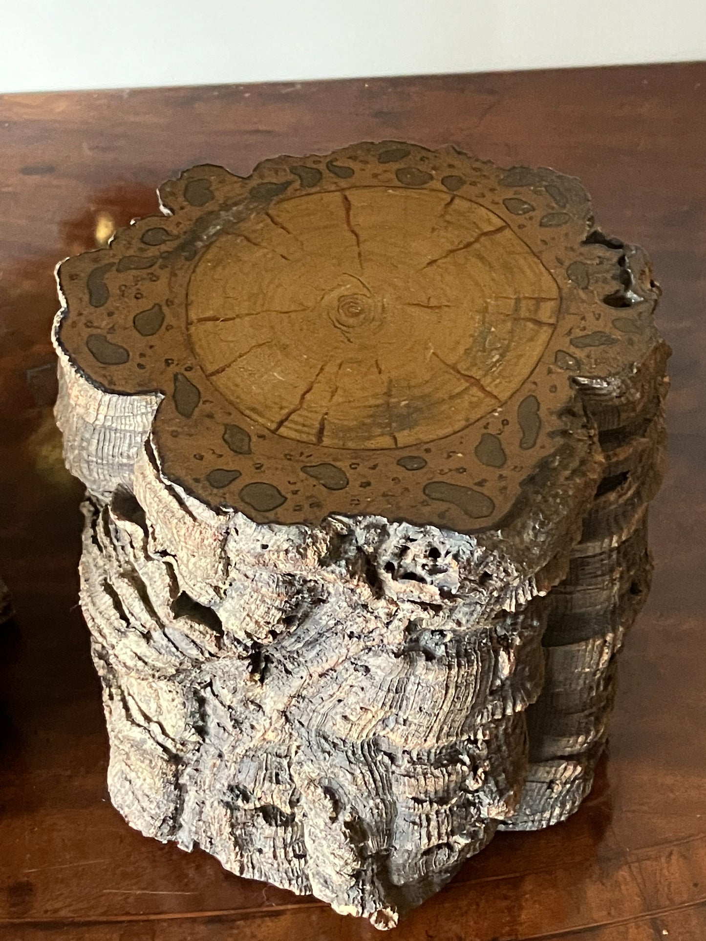 A Pair of Early 19th Century Cork Plinths