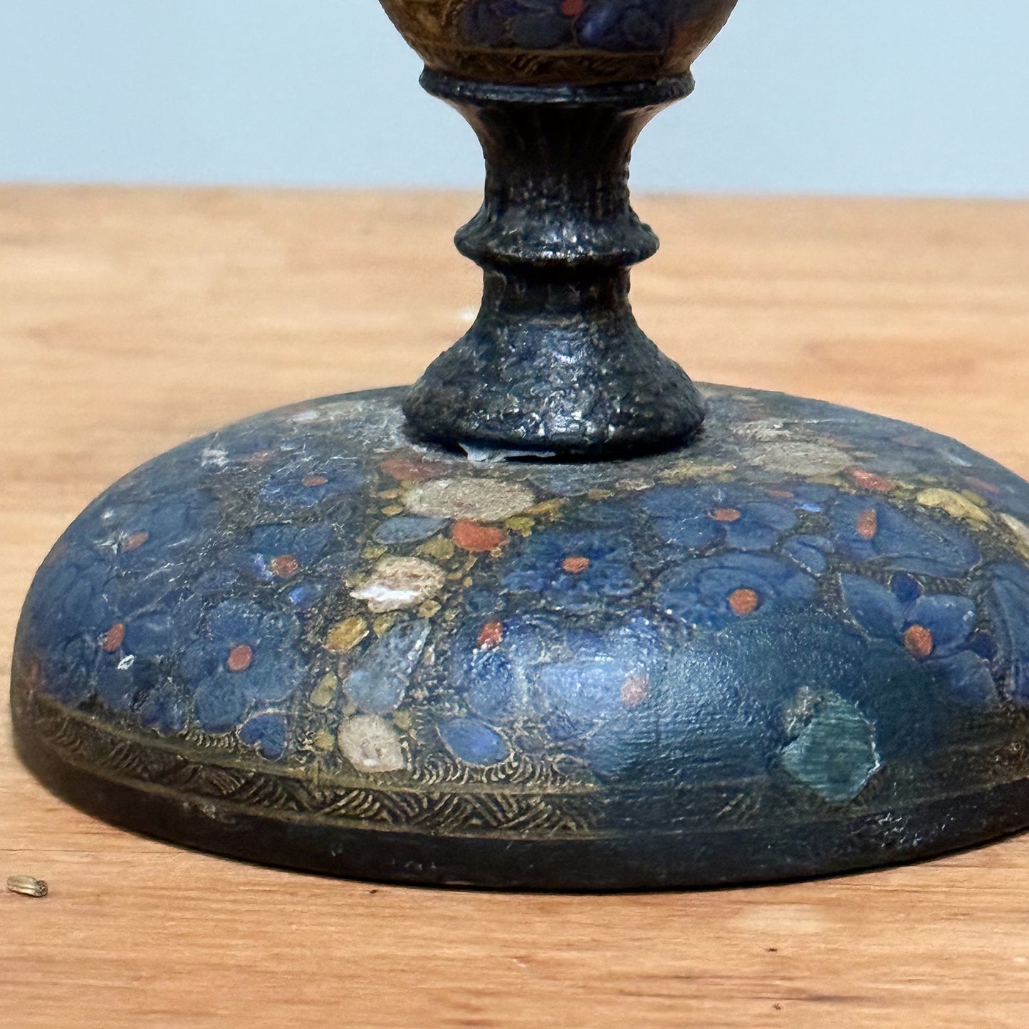 A 19th Century Kashmiri Candlestick