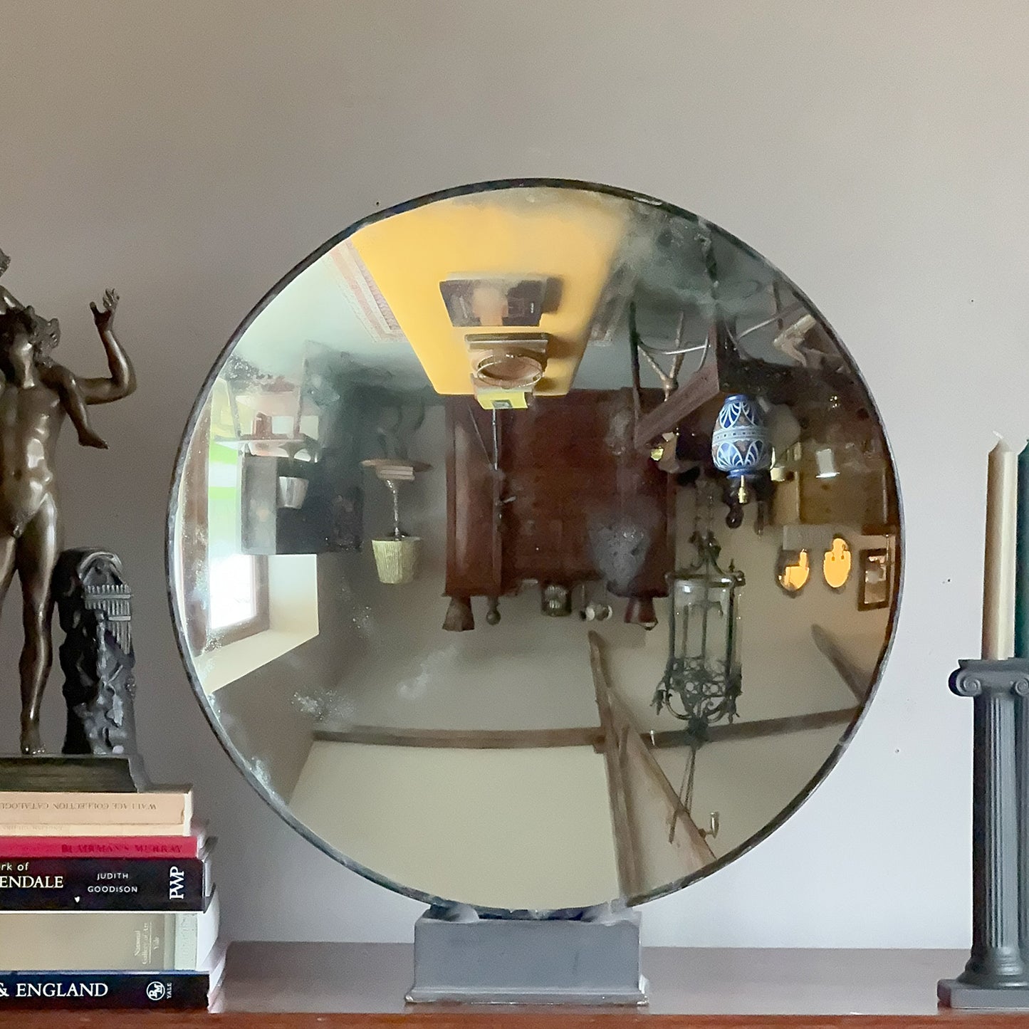 A Parabolic Mirror on Regency Stand