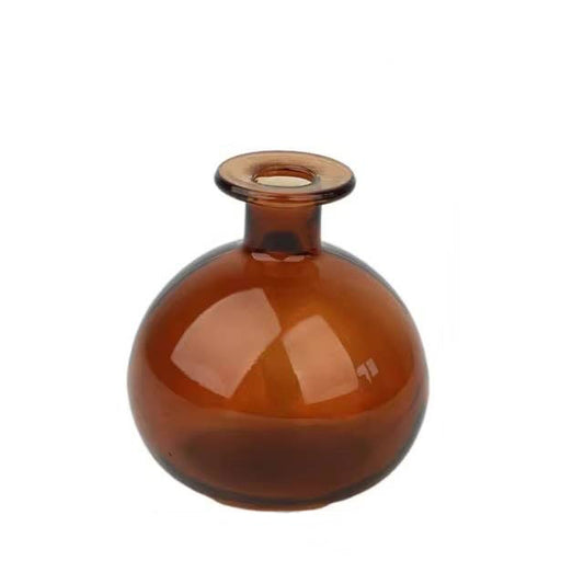 Amber Apothecary Bud Vase