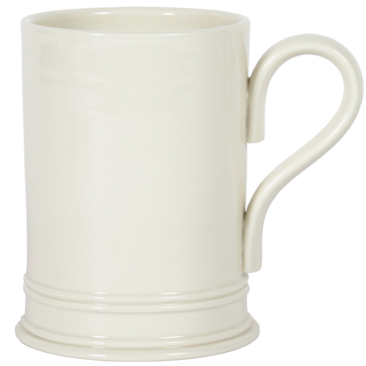 Classical Creamware Tankard