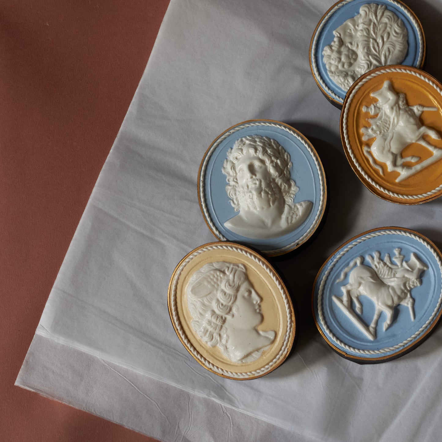 Intaglio Paperweight - Hercules