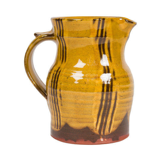 Slipware Baluster Jug - Amber