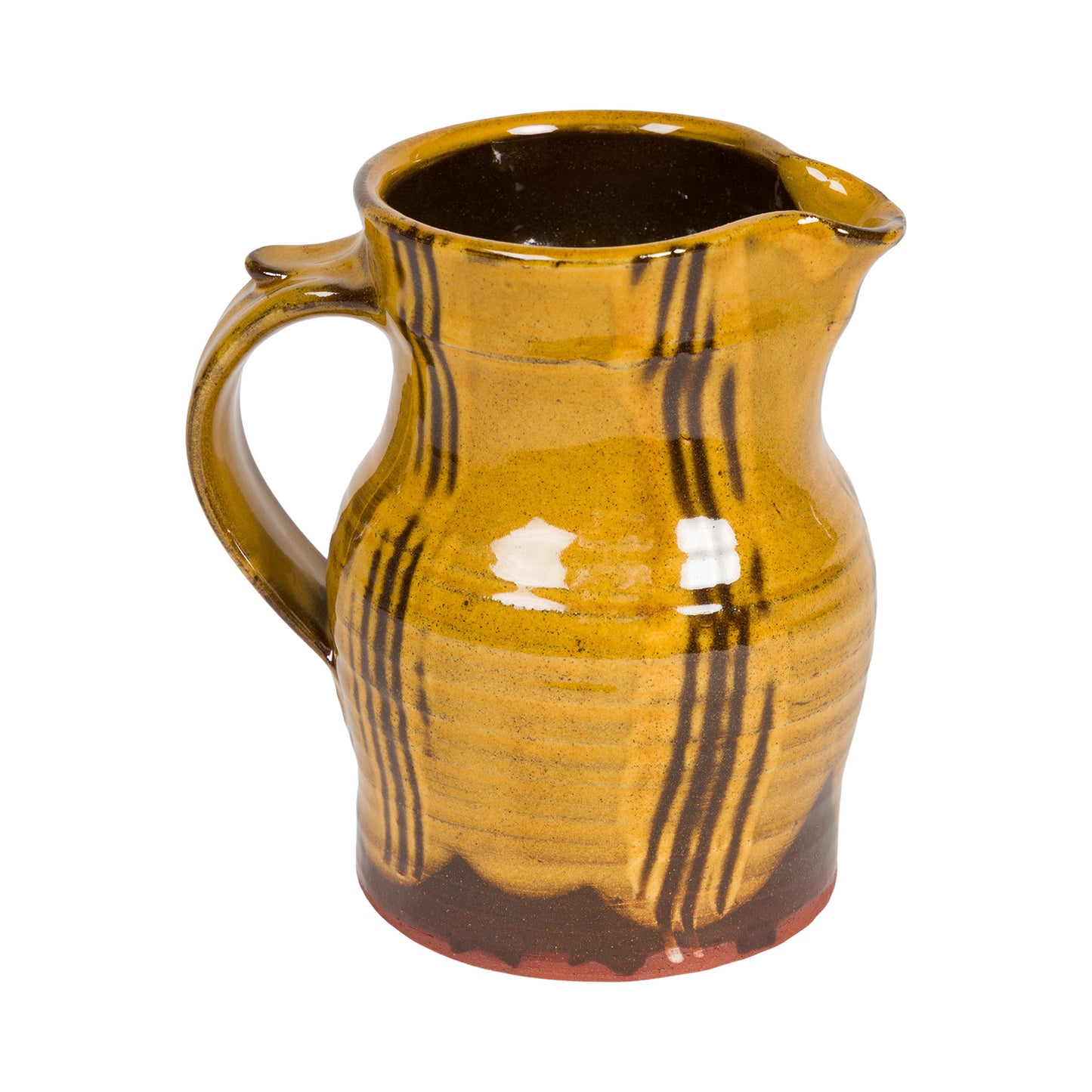 Slipware Baluster Jug - Amber