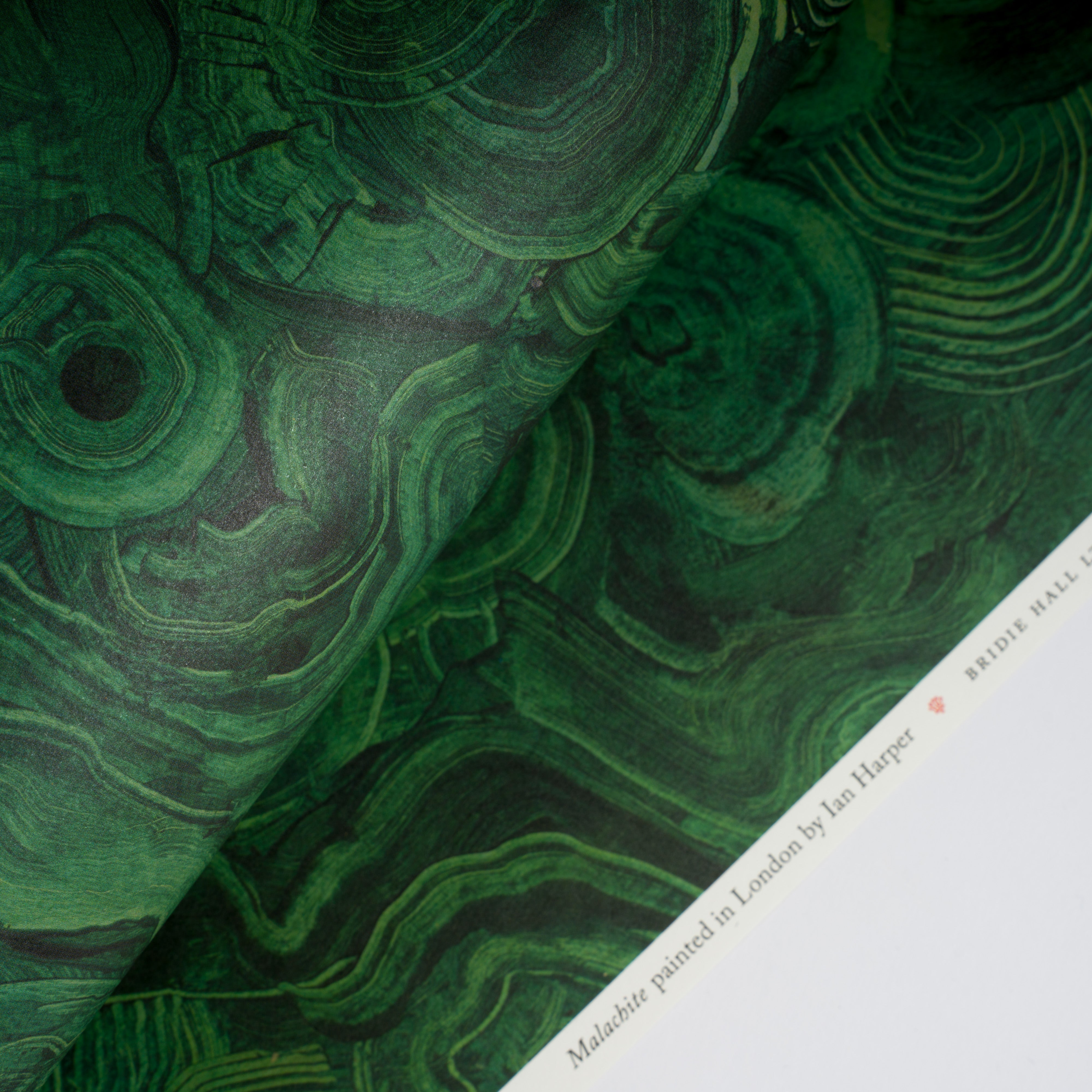 Malachite Patterned Paper – Pentreath & Hall